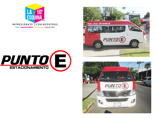 Apa Impresiones Rotulación de Vehículos Guadalajara Estacionamiento Punto E